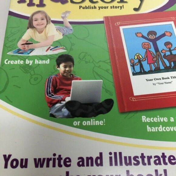 IlluStory Publish Your Own Book Educational Writing Kit Creations by You- NEW - Picture 3 of 6